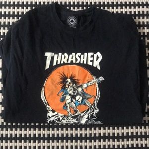 Thrasher skateboard magazine shirt